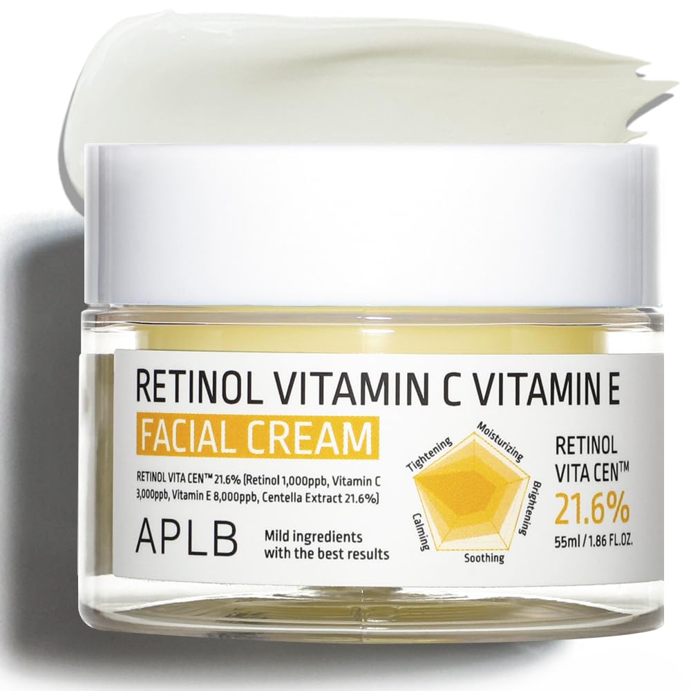 APLB Retinol Vitamin C Vitamin E Facial Cream APLB Retinol Vitamin C Vitamin E Face Cream (55ml) - Image 1