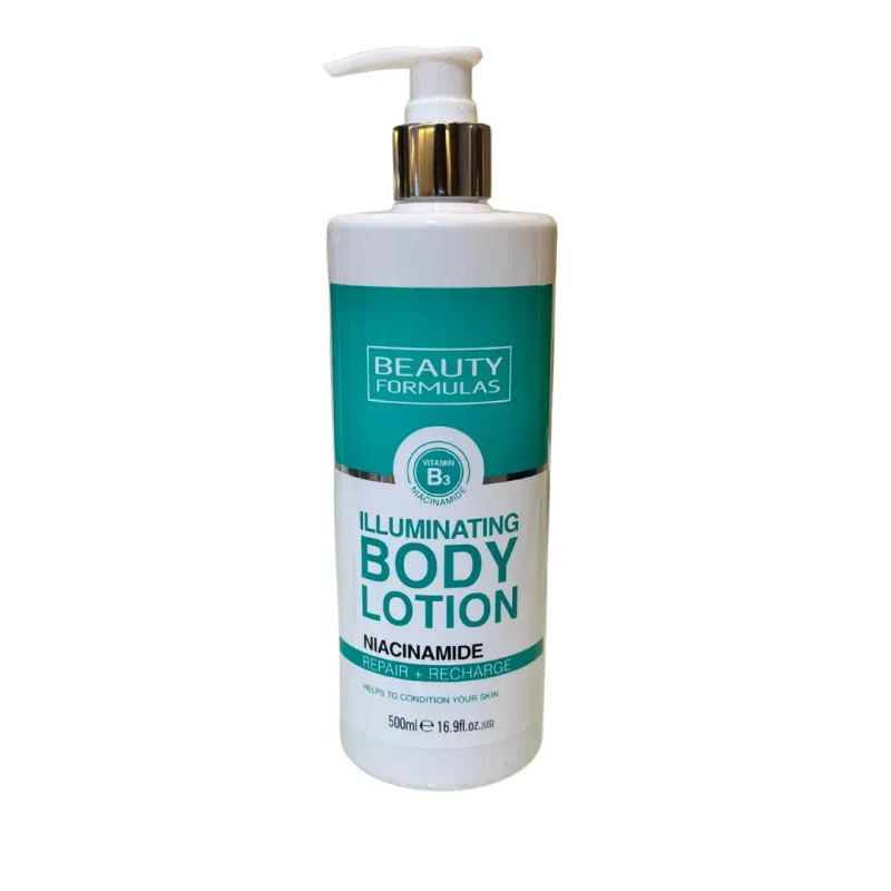 Beauty-Formulas-Niacinamide-Body-Lotion- Beauty Formulas Niacinamide Illuminating Body Lotion (500ml) - Image 1
