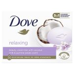 Dove Relaxing Bar Soap with Coconut Milk & Jasmine Petals Scent, 4-in-1 (360g)