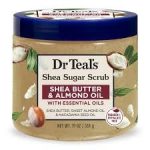 Dr Teals Shea Butter & Almond Oil Shea Sugar Scrub with Essential Oils (538g)
