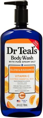 Dr Teals Vitamin C Glow & Radiance Body Wash (710ml) - Image 3