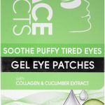 FaceFacts Soothe Puffy, Tired Eyes Gel Eye Patches with Collagen & Cucumber (4 pairs)