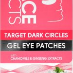 FaceFacts Target Dark Circles Gel Eye Patches with Chamomile & Ginseng (4 pairs)