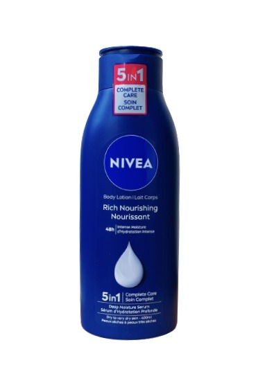 Nivea Rich Nourishing 48hr Body Lotion 5in1 Nivea Rich Nourishing 48hr Intense Moisture Body Lotion (400ml) - Image 1