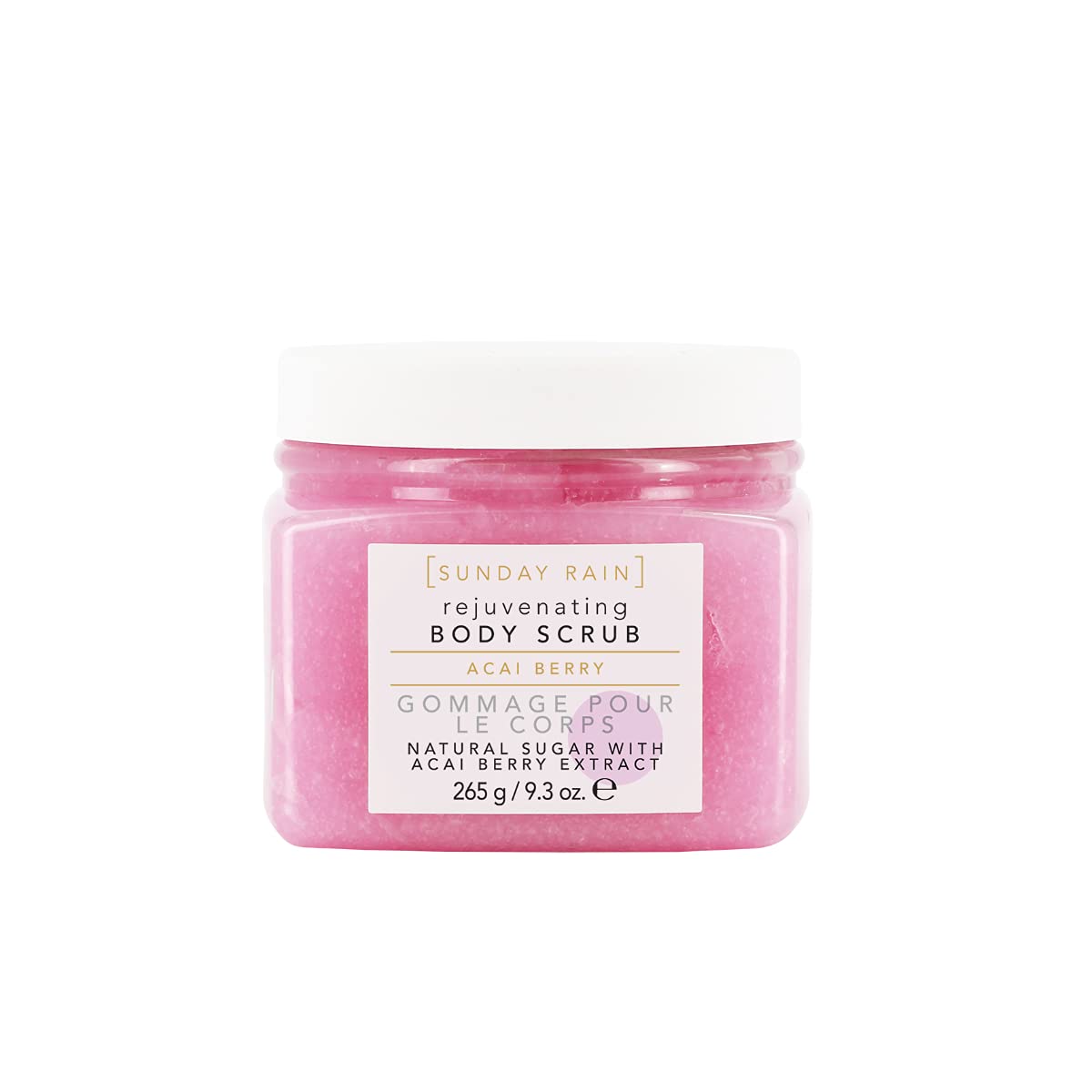 Sunday Rain Acai Berry Body Scrub with Acai Berry Extract (265g) Sunday Rain Acai Berry Body Scrub with Acai Berry Extract (265g) - Image 1