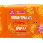 Beauty Formulas Vitamin C Brightening Makeup Remover Cleansing Face Wipes (25 wipes)