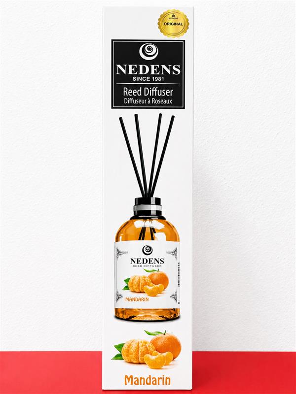 Nedens Reed Diffuser - Mandarin (110ml) Nedens Reed Diffuser - Mandarin (110ml) - Image 1