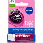 Nivea BlackBerry Shine 24Hr Moisture Lip Balm (4.8g)