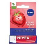Nivea StrawBerry Shine 24Hr Moisture Lip Balm (4.8g)